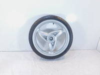 2001 2002 2003 2004 2005 BMW F650CS F650 CS Silver Front Wheel Rim & Tire - C3 Cycle