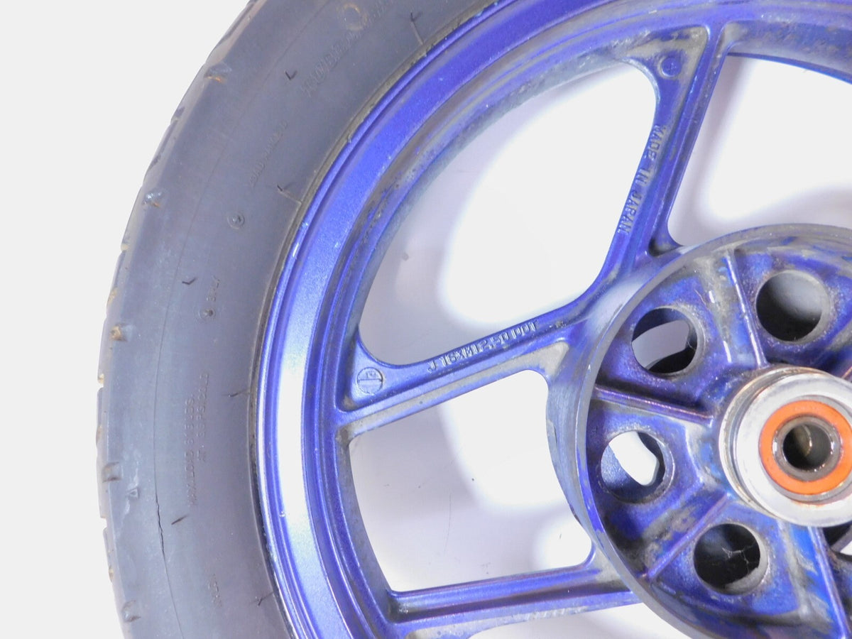 1995-2000 Kawasaki Ninja 250R EX250 Purple Rear Wheel Rim 16"x2.50" - Straight - C3 Cycle