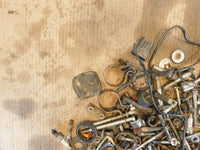 1995 95 Harley Davidson Sportster 1200 Hardware Nut Bolt Brackets Parts Box Lot