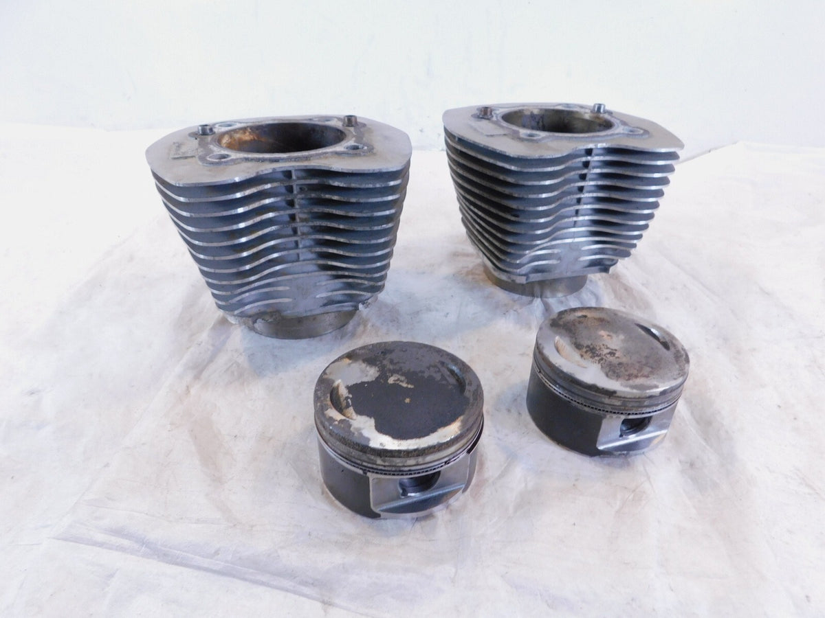 Harley Davidson Twin Cam Touring Dyna & Softail Engine Pistons & Black Cylinders - C3 Cycle