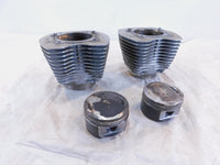 Harley Davidson Twin Cam Touring Dyna & Softail Engine Pistons & Black Cylinders - C3 Cycle