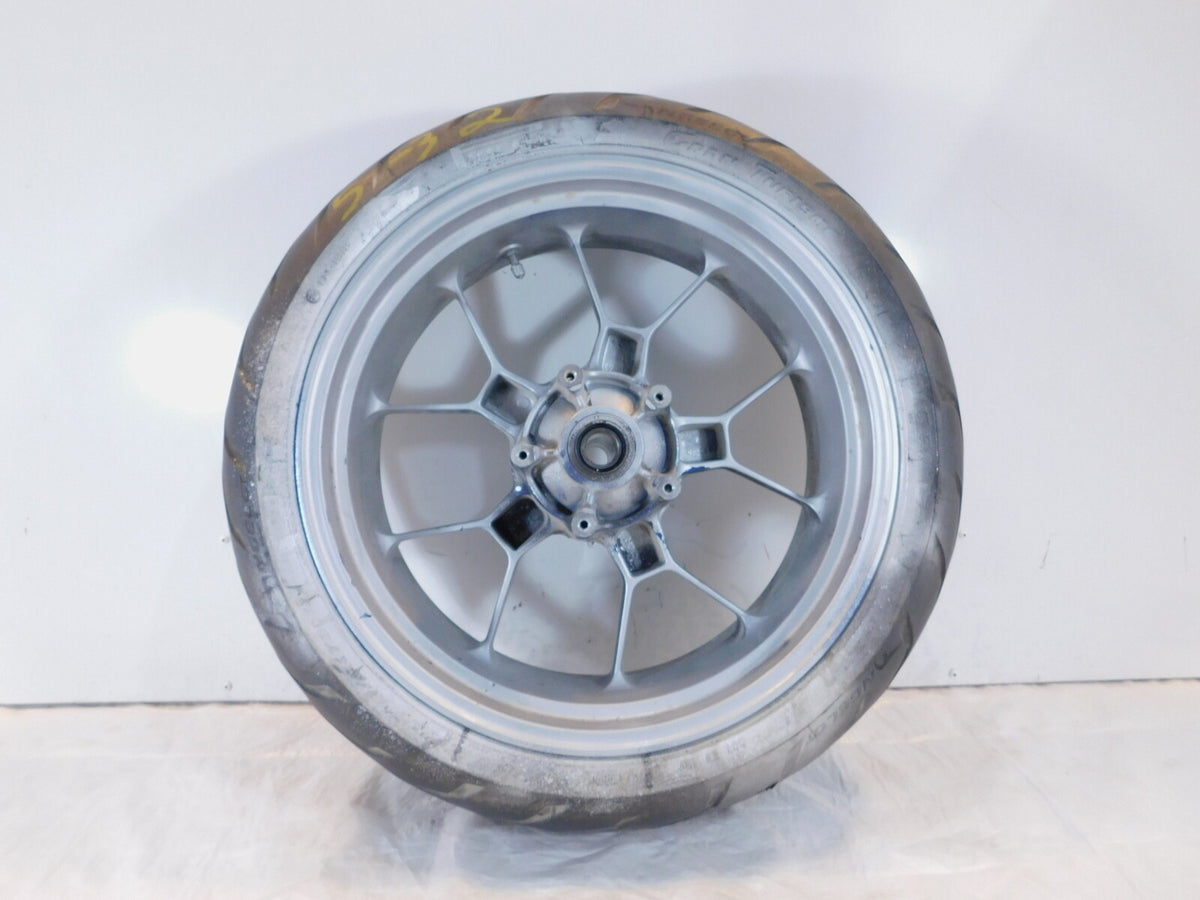 2006 2007 2008 09 Aprilia RSV 1000 Tuono 1000 RSV1000 Black Back Rear Wheel Rim - C3 Cycle