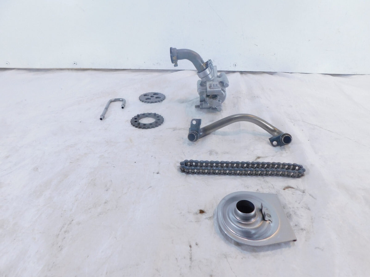 1995-2003 Honda VF750 VF750C Magna 750 Engine Motor Oil Pump Body Pipe & Chain - C3 Cycle