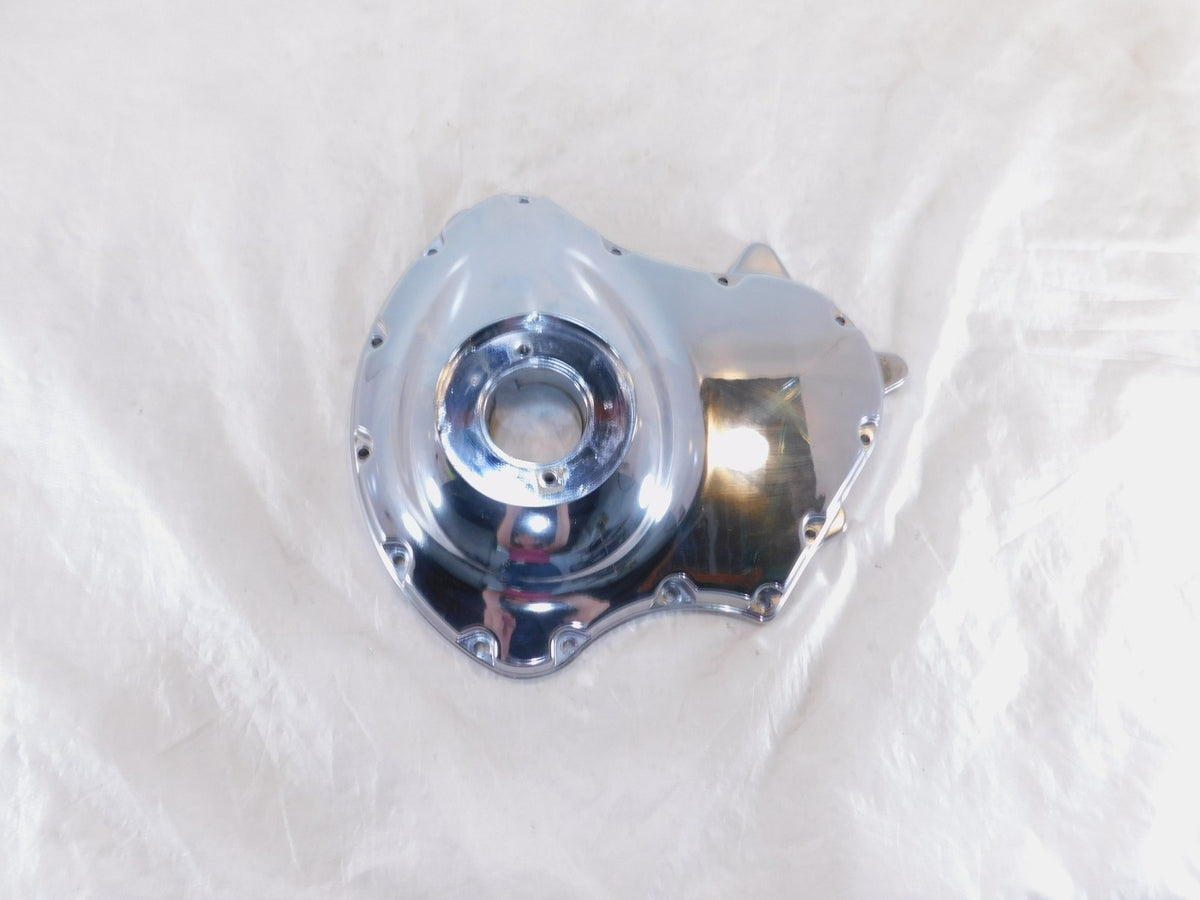 02-03 Harley Davidson VRod VRSC Chrome Left Engine Motor Alternator Stator Cover - C3 Cycle