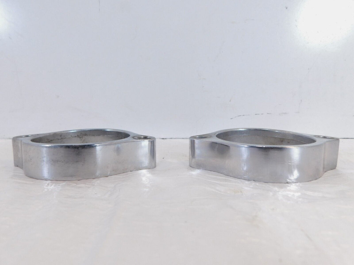 Suzuki Intruder 800 VS800 Exhaust Header Pipe Nut Ring Flange Dual Mount Stays - C3 Cycle