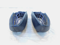 2002-2005 Kawasaki ZZR1200 ZX1200C Left/Right Air Intake Duct Pipe Grills - C3 Cycle