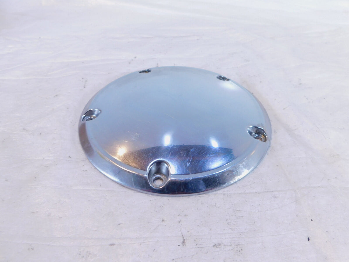 Harley Davidson Twin Cam Touring Dyna Softail Chrome Derby Clutch Cover 25415-99 - C3 Cycle