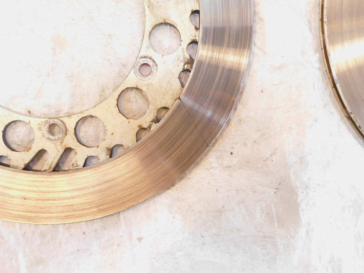 1985-92 Yamaha V-Max 1200 VMX12 VMX1200 Front Left/Right Wheel Brake Disc Rotors - C3 Cycle