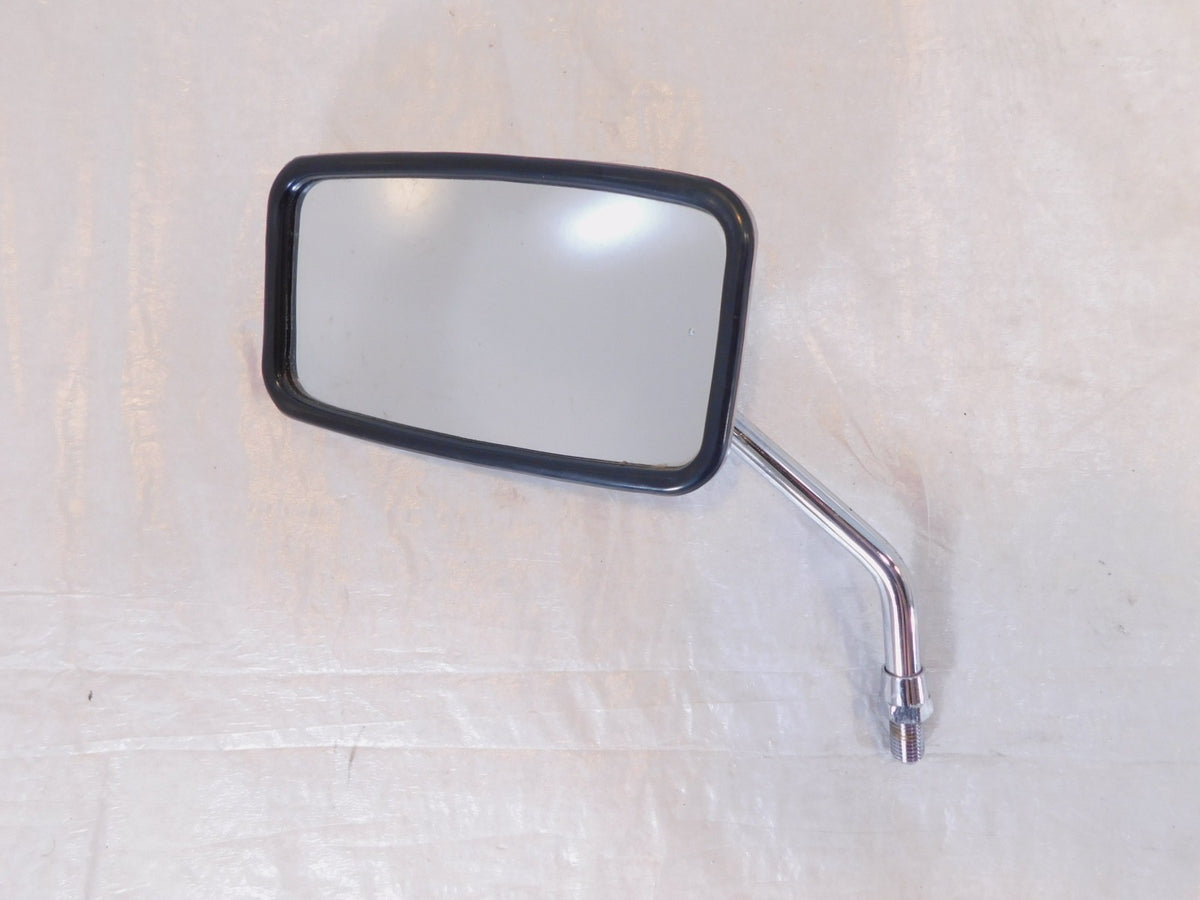 1985-1987 Honda Rebel 250 & 450 Chrome Left Rear View Side Mirror & Mount Stem - C3 Cycle
