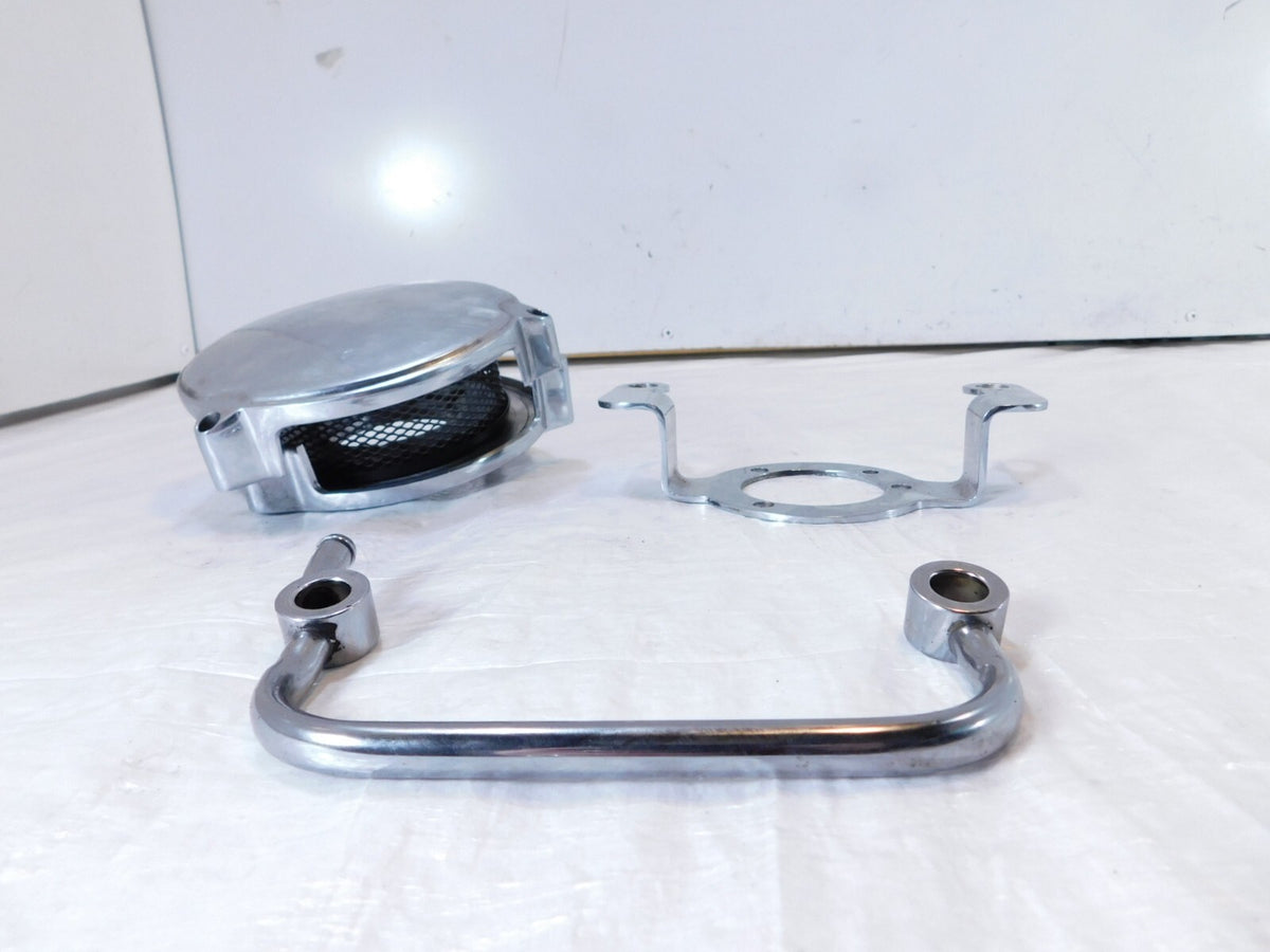 Harley Davidson EVO Electra Glide Softail Dyna Chrome Air Filter Cleaner & Cover - C3 Cycle