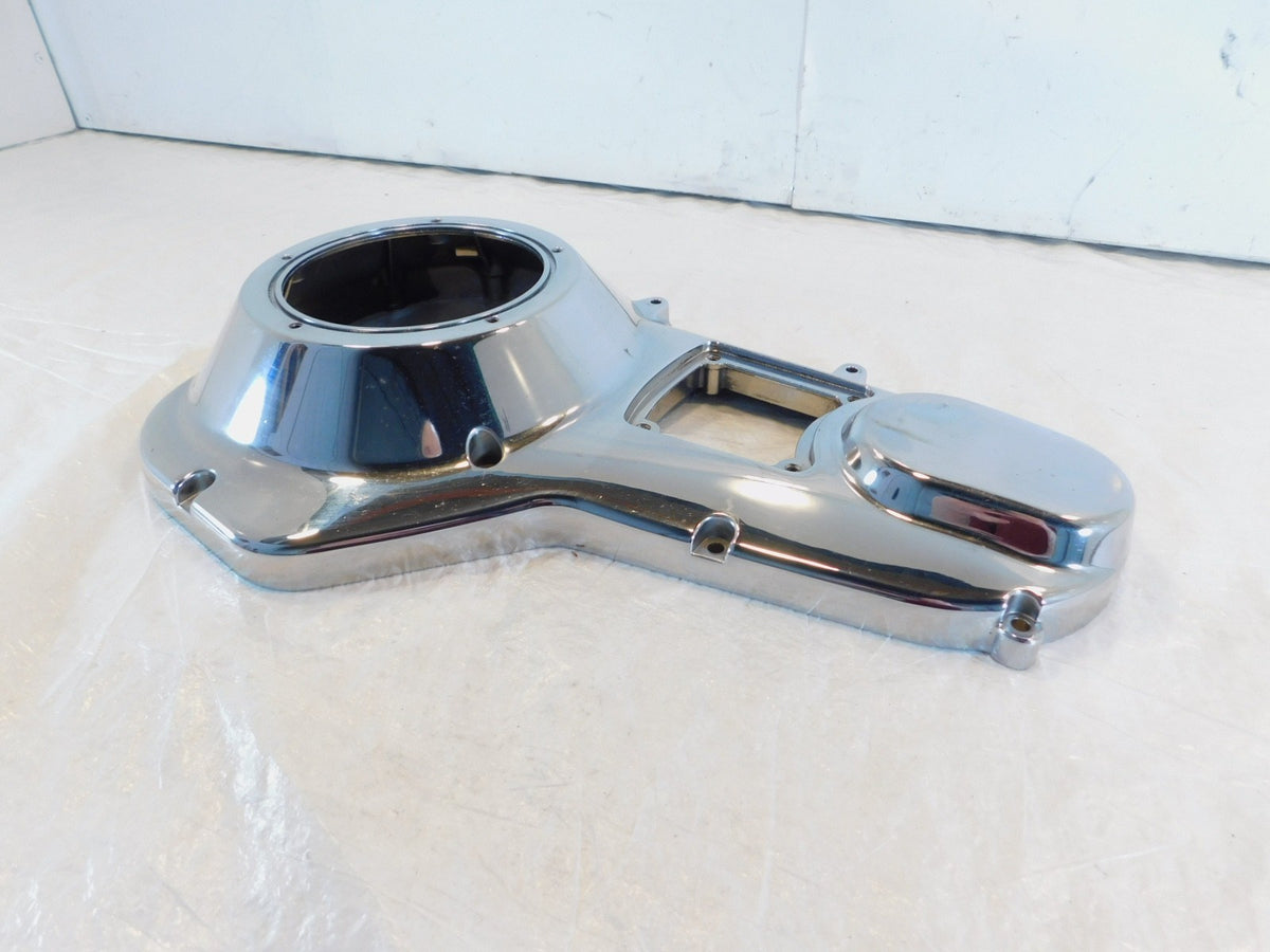 Harley Davidson Road King & Electra Glide Chrome Left Engine Motor Clutch Cover - C3 Cycle