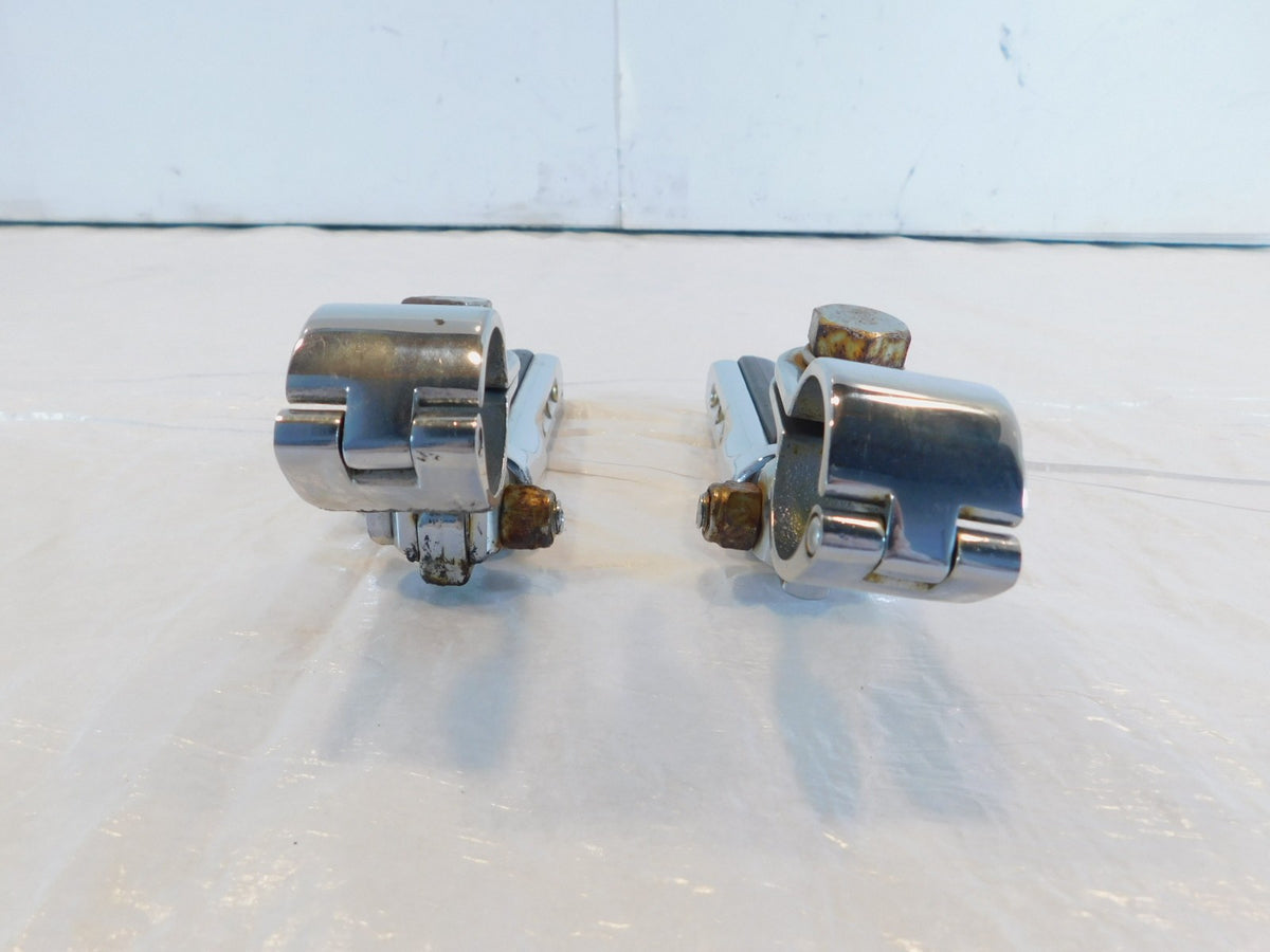 Harley Davidson Electra Glide & Road King Adjustable Highway Footrest Footpegs - C3 Cycle