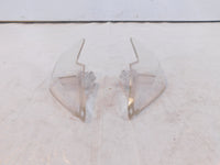 2005-2014 BMW R1200RT Clear Left/Right Front Windshield Mount Wind Deflectors - C3 Cycle