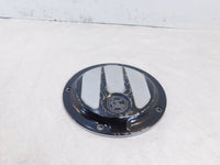 Harley Softail Dyna Black Performance Machine Left Engine Clutch Derby Cover - C3 Cycle
