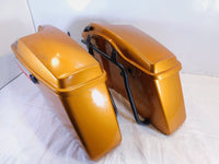2000-2013 Harley Davidson Softail Right/Left Luggage Speaker Saddlebag Bags - C3 Cycle