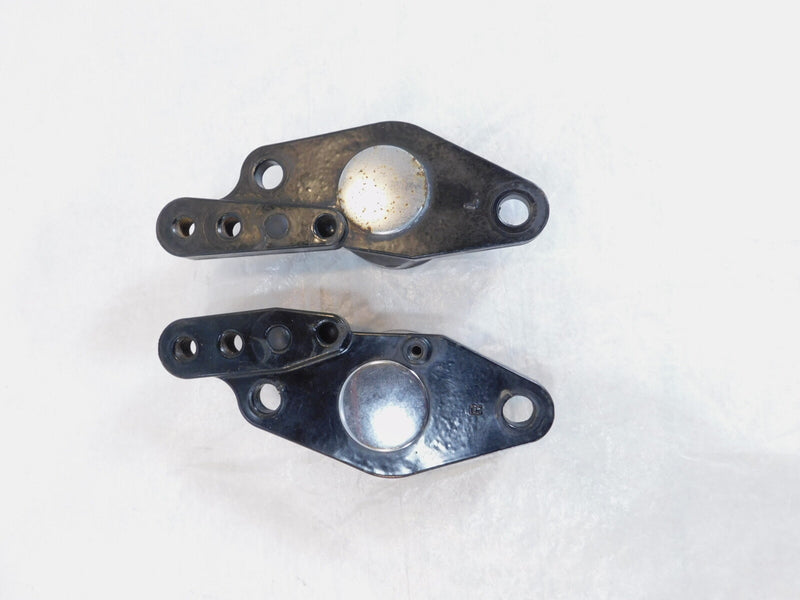 Harley Davidson Road King & Electra Glide Frame Swingarm Mount Brackets w/ Caps