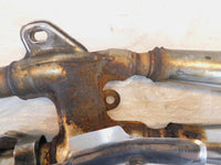 Honda CB1000 Chrome Rear Engine Left Exhaust Header Pipes & Mufflers -Damaged - C3 Cycle