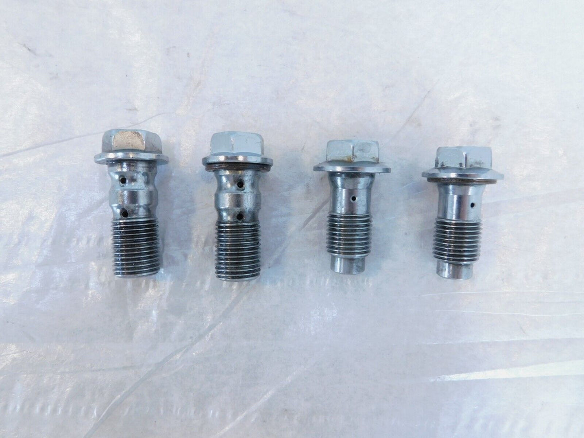 Yamaha Virago 700 750 1000 XV1100 Engine Motor Oil Pipe Line Hollow Banjo Bolts - C3 Cycle