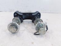 Harley Davidson Sportster 883 Black 100th Anniversary Handlebar Bar Riser Clamps - C3 Cycle