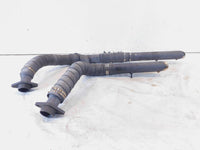 2004-2007 Honda Shadow 750 Aero VT750 Black Exhaust Header Pipe Mufflers - C3 Cycle