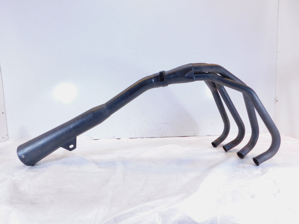 1977 77 Honda CB550 CB550K 550 Black Exhaust Muffler & Header Pipes System