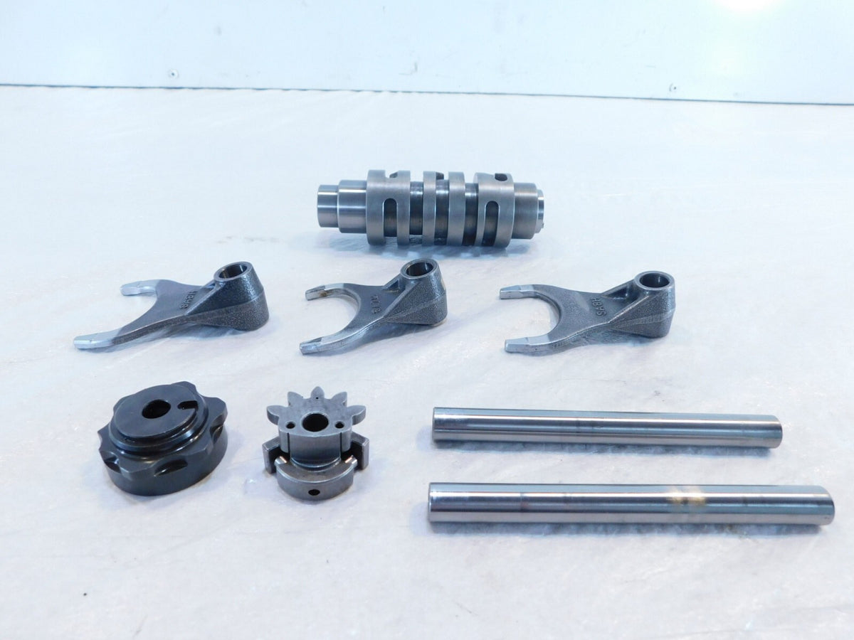 07-16 Aprilia Shiver SL750 Dorsoduro Transmission Gear Change Shift Drum & Forks - C3 Cycle