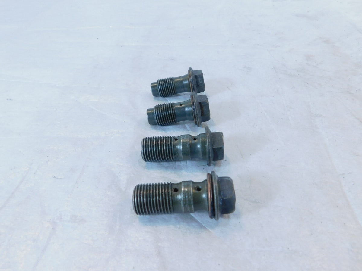 2007-2009 Yamaha V Star XVS1100 Engine Motor Oil Pipe Line Hollow Banjo Bolts - C3 Cycle