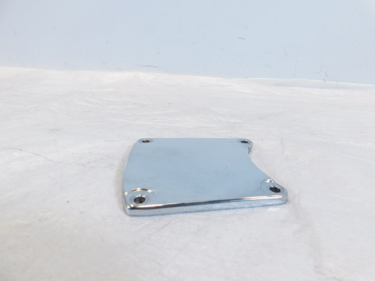 Harley Electra Glide Left Engine Chrome Clutch Primary Chain Inspection Cover - C3 Cycle