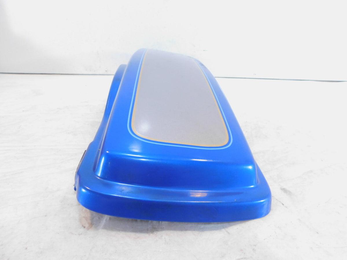 Harley Davidson Road King Street & Electra Glide Blue Right Saddlebag Cover Lid - C3 Cycle