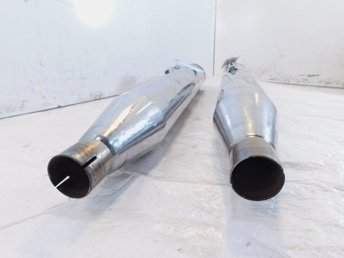 Harley Road King Street & Electra Glide Vance & Hines X Pipe & Rinehart Mufflers - C3 Cycle