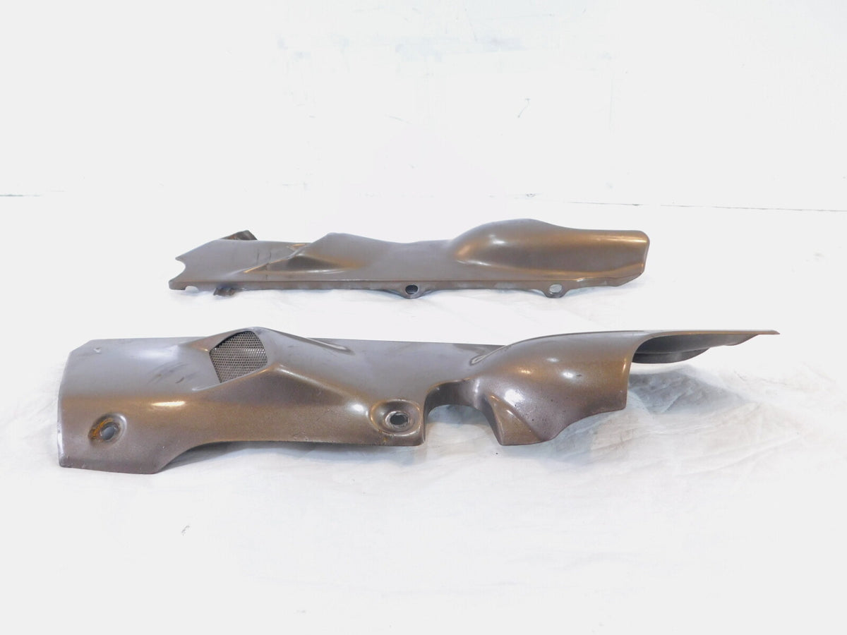 1988 88 Honda Goldwing 1500 GL1500 Beige Lower Left/Right Exhaust Side Covers