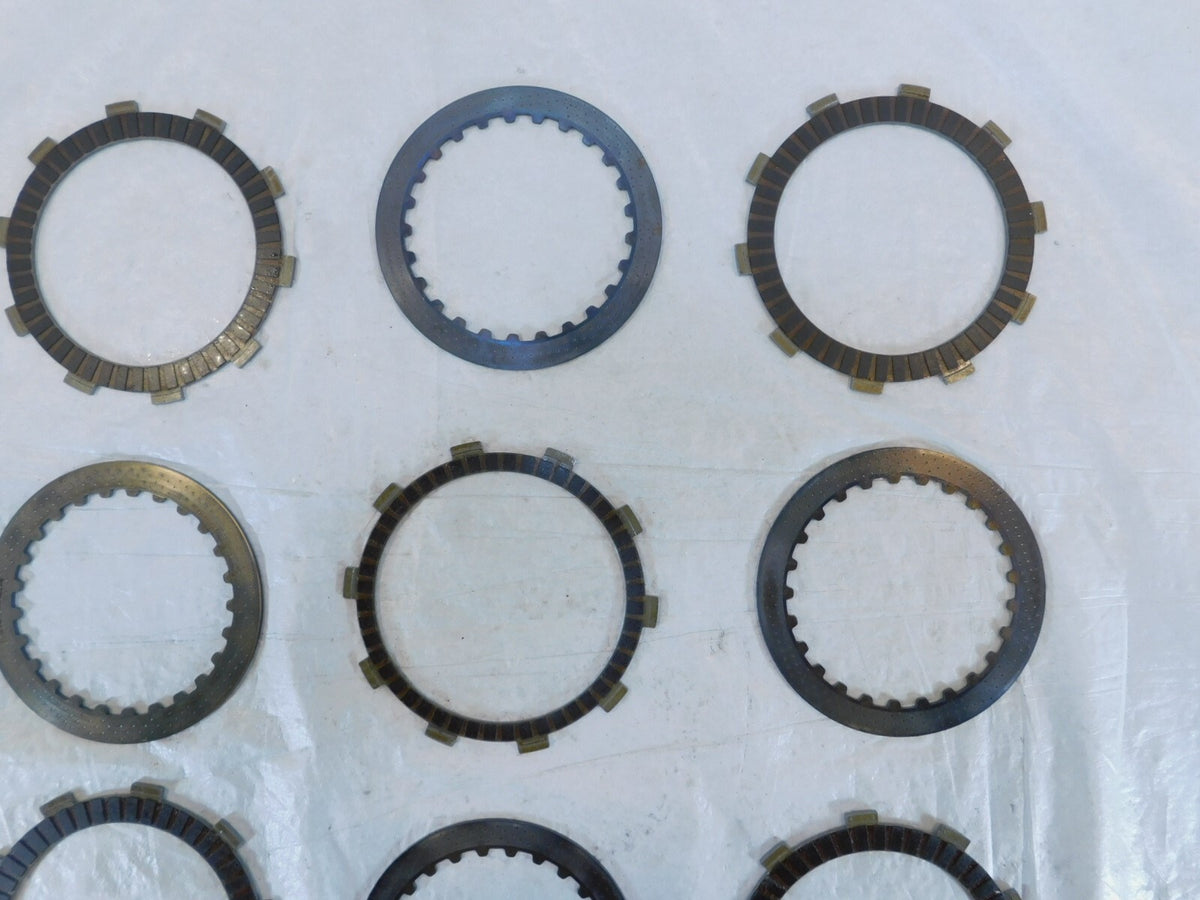 02-15 Honda Interceptor 800 VFR800 Clutch Basket Friction Plates Incomplete Lot - C3 Cycle