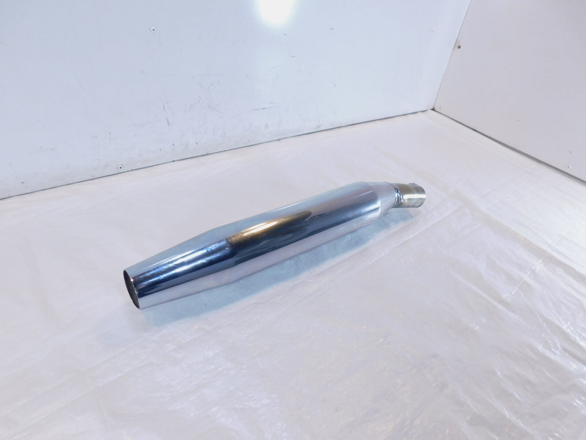 Harley Davidson Sportster 883 & 1200 Custom & Low Chrome Exhaust Pipe Muffler - C3 Cycle
