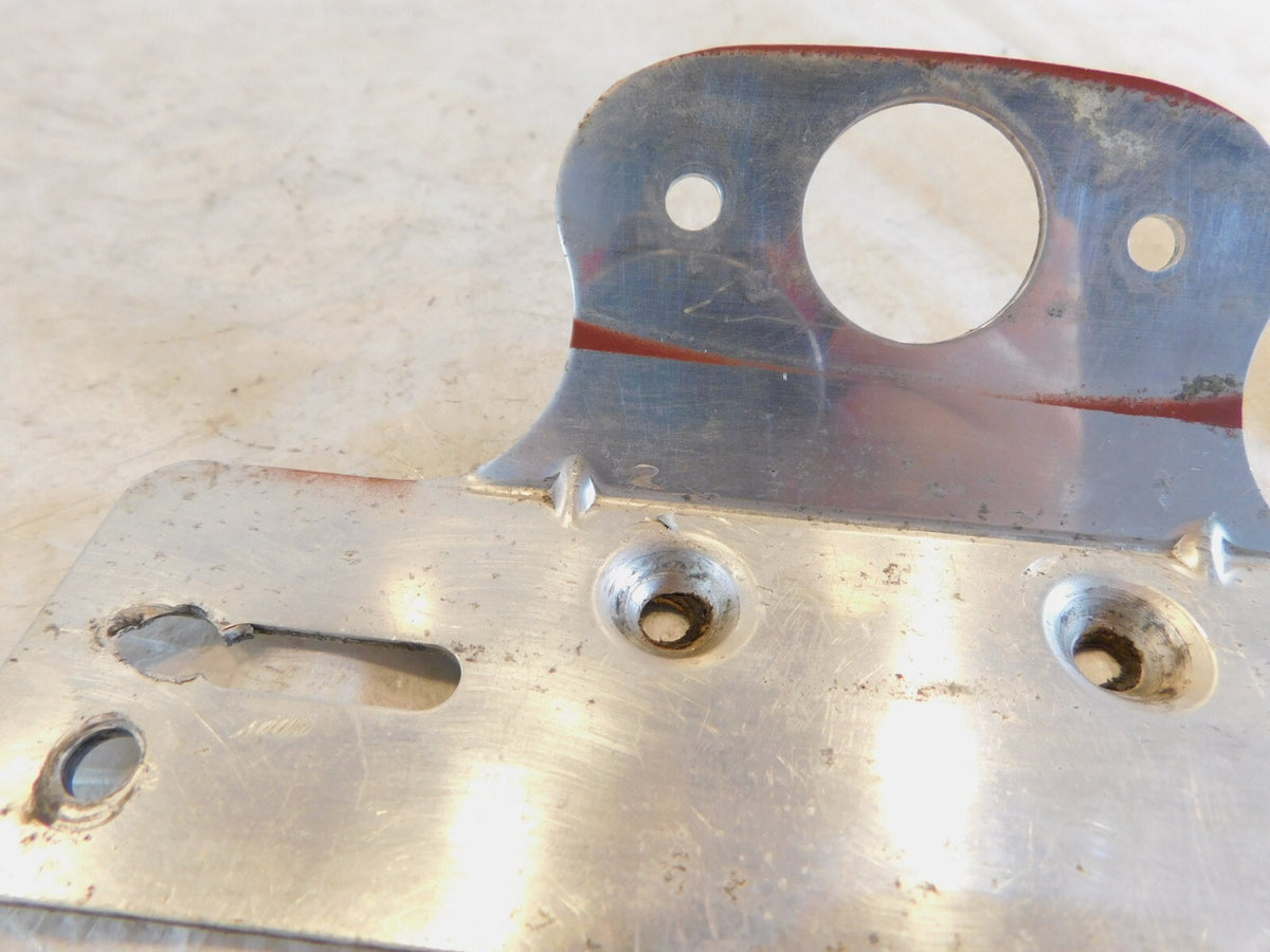 Triumph Legend TT Thunderbird Sport 900 Chrome Rear Fender License Plate Bracket - C3 Cycle