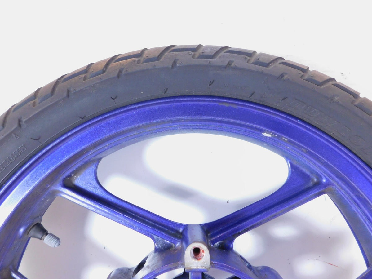 1995-2000 Kawasaki Ninja 250R EX250 Purple Front Wheel Rim 16"x2.15" - Straight - C3 Cycle