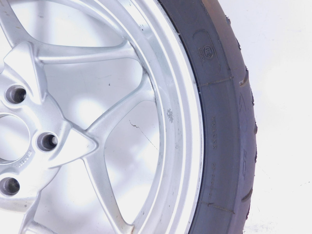 2005-2013 BMW R1200RT R1200ST R1200 RT ST R900RT Silver Back Rear Wheel & Tire - C3 Cycle
