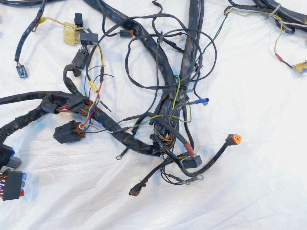2003 03 Harley Davidson FLHPI Road King Police EFI Main Wire Wiring Harness Loom - C3 Cycle