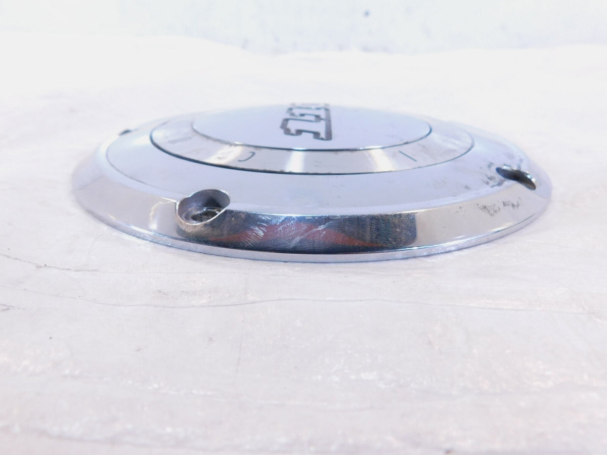 Harley Davidson Twin Cam 110 Softail Dyna Left Engine Chrome Derby Clutch Cover - C3 Cycle
