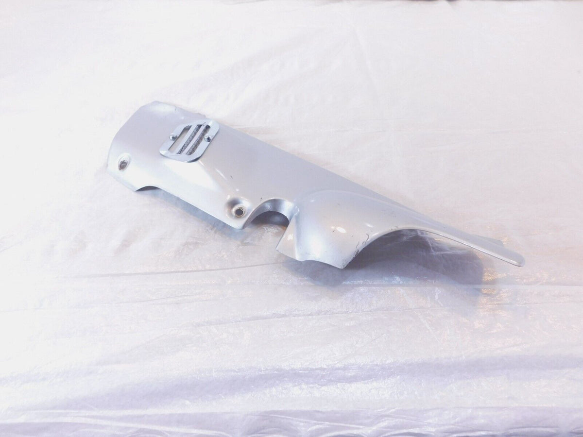 1992-1993 Honda GL1500 Goldwing 1500 Silver Left Side Exhaust Muffler Protector - C3 Cycle