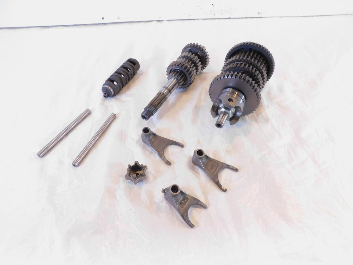 2008-2009 Kawasaki Concours 14 ZG1400 Transmission Gears w/ Shifter Drum & Forks - C3 Cycle