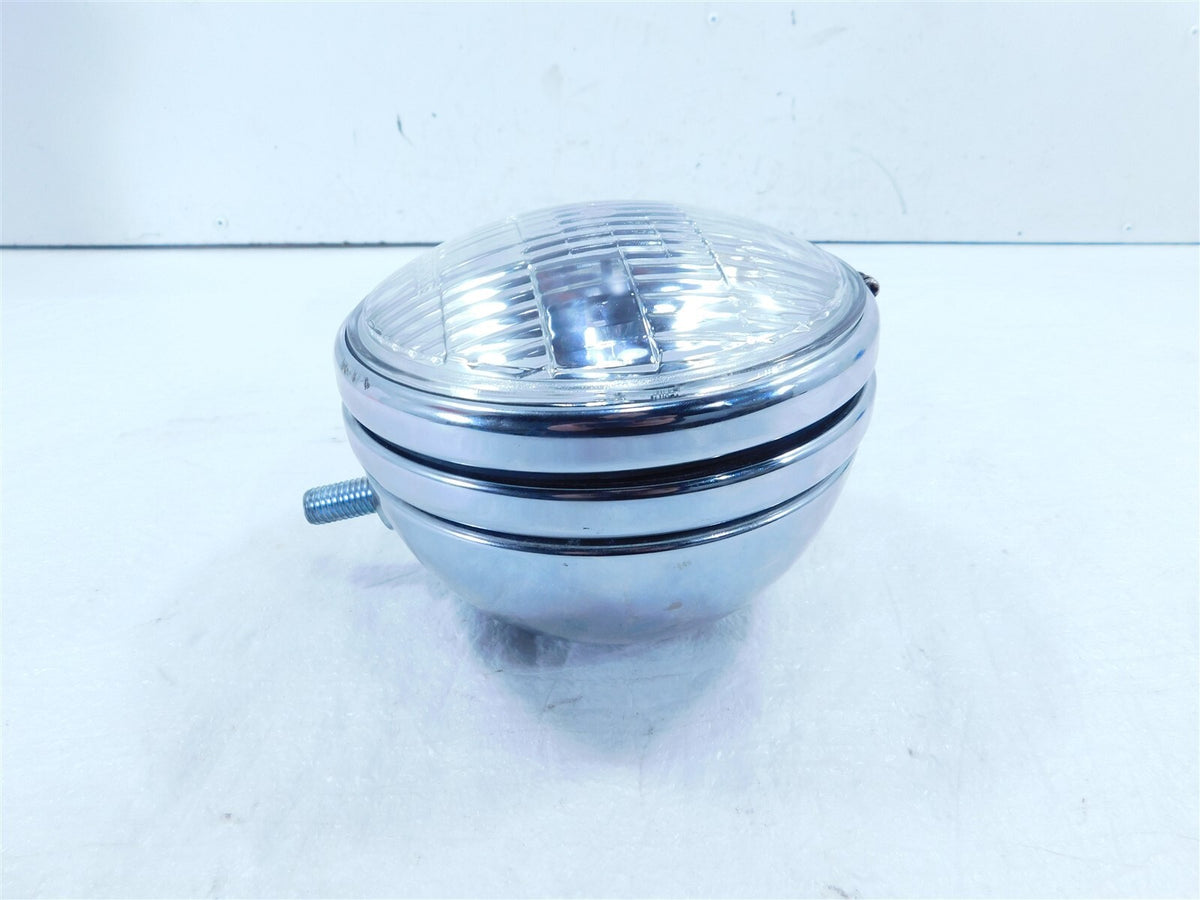 Harley Davidson Ironhead Sportster 1000 Front Headlight Headlamp & Chrome Bucket - C3 Cycle