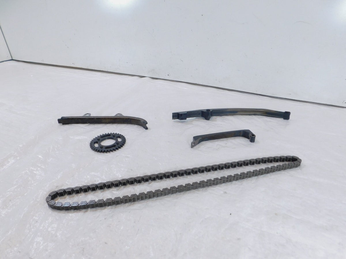 1991-2003 Honda Nighthawk 750 CB750 Starter Clutch Chain & Tensioner Guides Lot - C3 Cycle