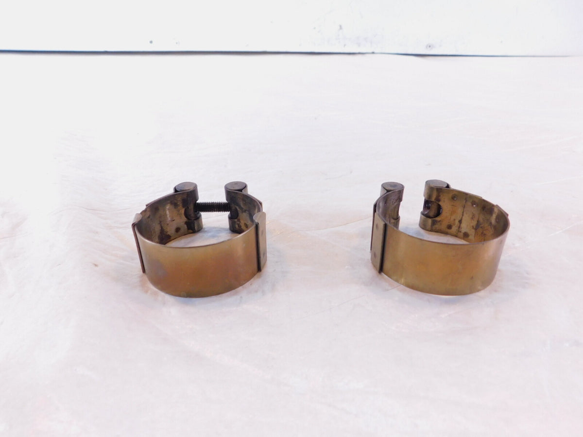 Moto Guzzi Norge GT 8V Breva V 1100 Sport 1200 Exhaust Header Mid Pipe Clamps - C3 Cycle