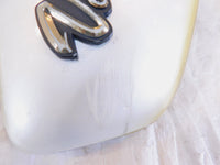 Yamaha Virago XV700 700 1100 XV1100 White Left/Right Side Frame Cover Panels - C3 Cycle