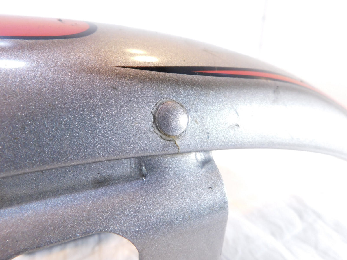 Harley Davidson Sportster 883 & 1200 & Dyna Flames Red Front Wheel Cover Fender - C3 Cycle