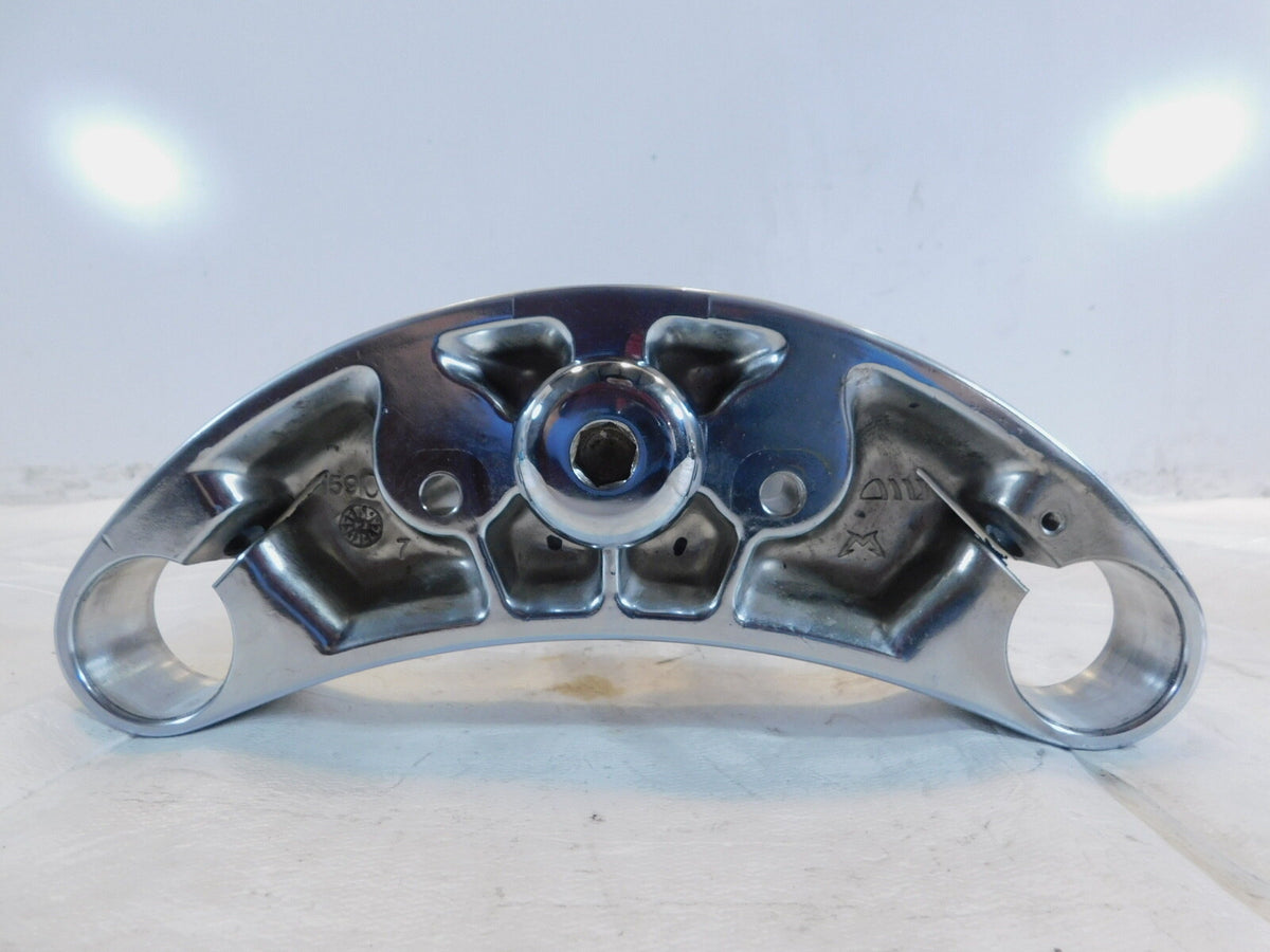 Victory V92 Deluxe & Classic Cruiser Chrome Front Fork Triple Tree Brackets - C3 Cycle