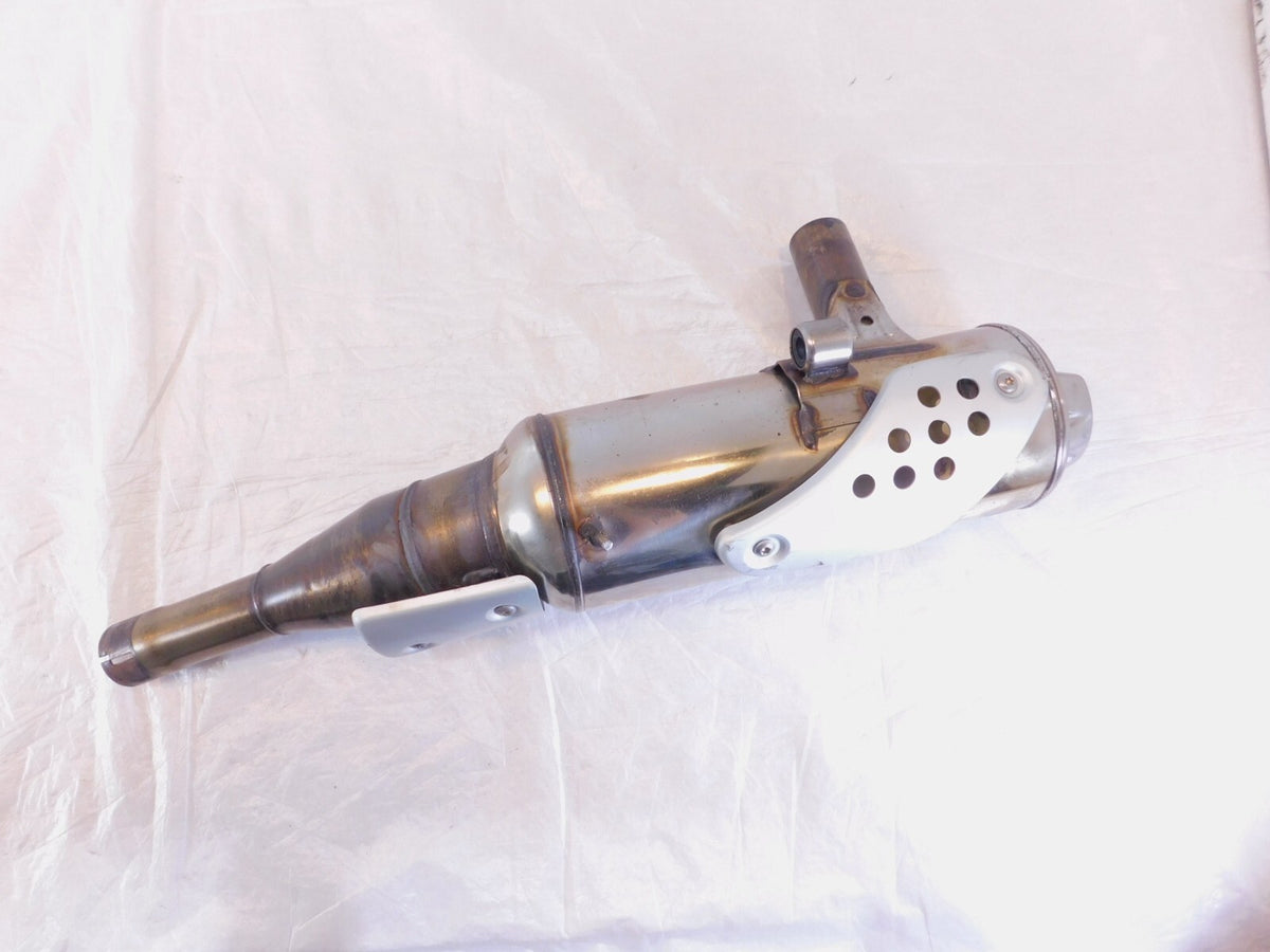 BMW F650GS Dakar & G650GS G650 Left Rear Engine Exhaust Muffler Silencer Pipe - C3 Cycle