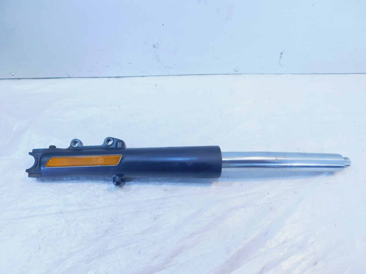 Bent Harley Davidson Road Street Electra Glide Black Right Front Fork End Shock - C3 Cycle