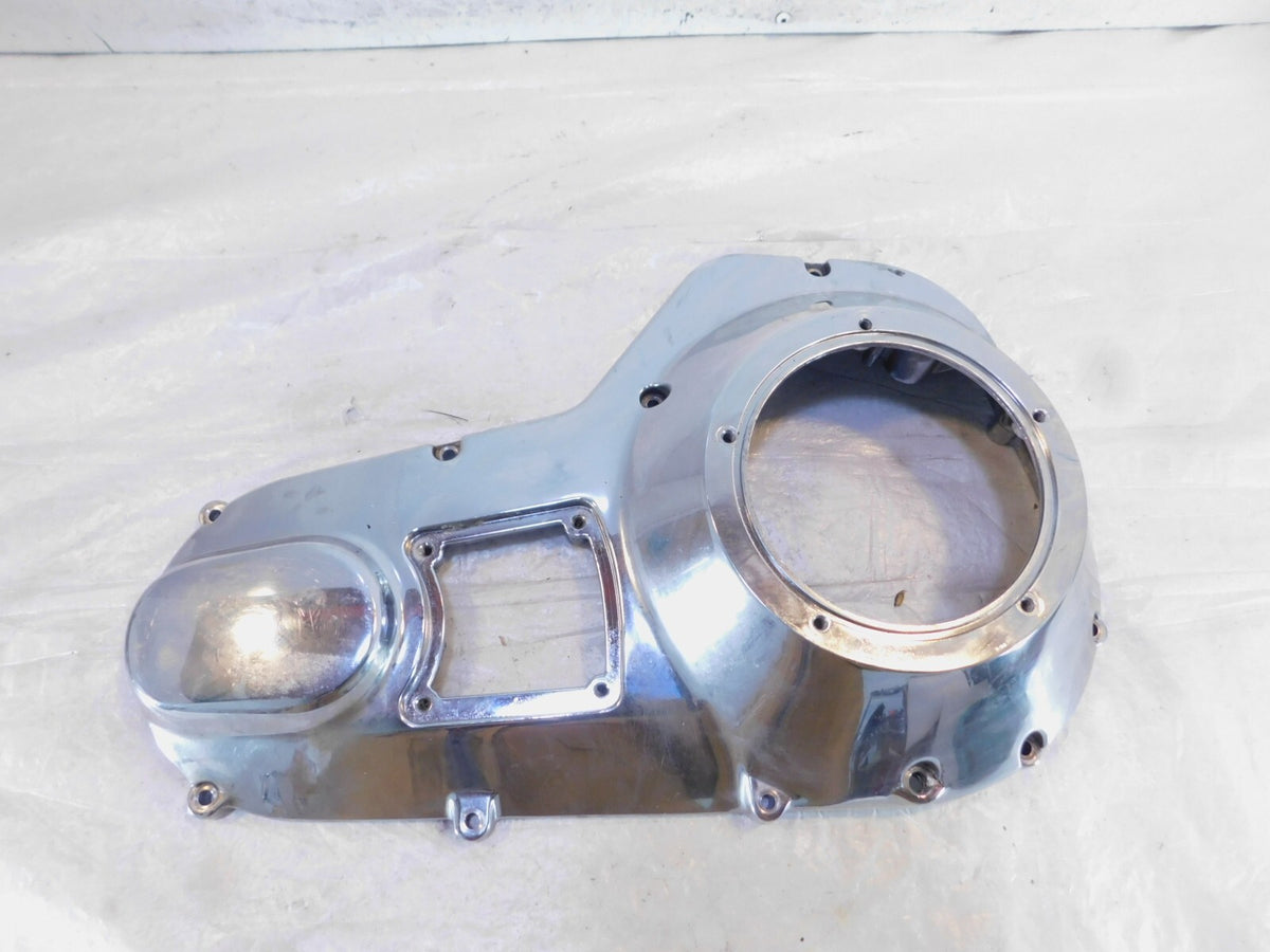 Harley Davidson Road King & Electra Glide Chrome Left Engine Motor Clutch Cover - C3 Cycle