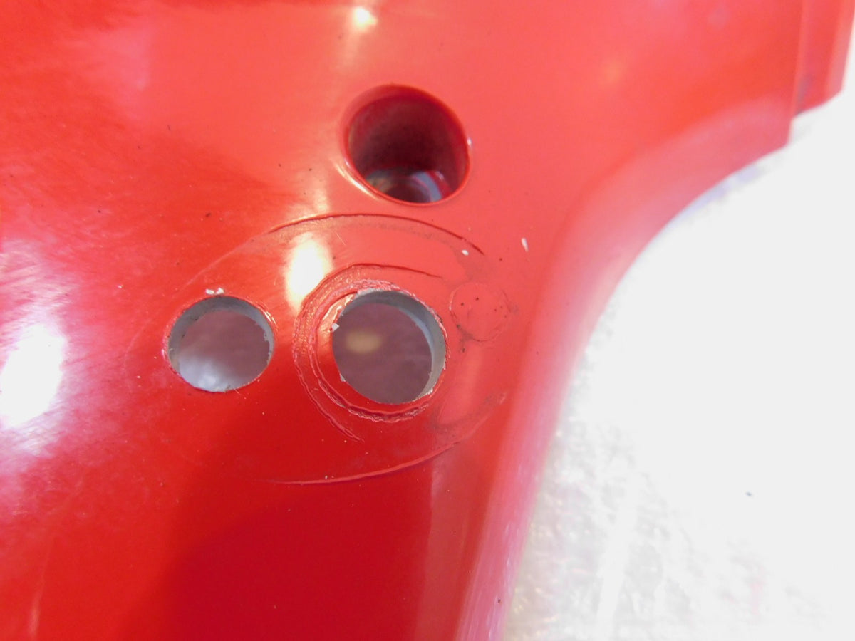 Piaggio Vespa Primavera 50 125 150 Red Front Lower Handlebar Cover Fairing - C3 Cycle